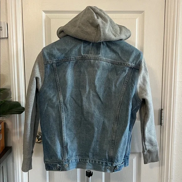 Levi’s Hybrid Hoodie men’s trucker jacket S - Picture 3 of 9